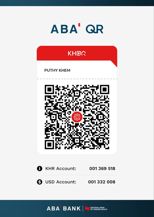 KHQR ABA Bank — PUTHY KHEM